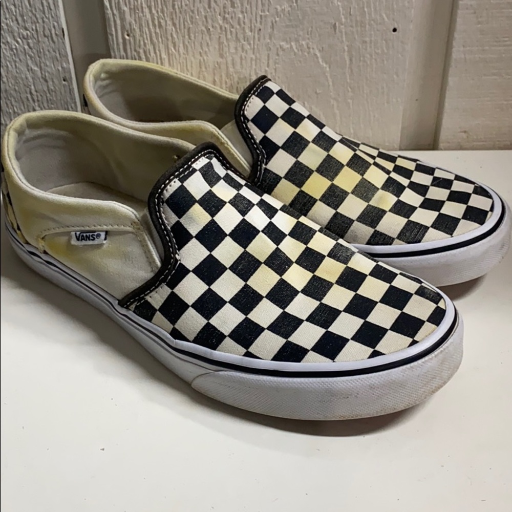 Checkered Vans